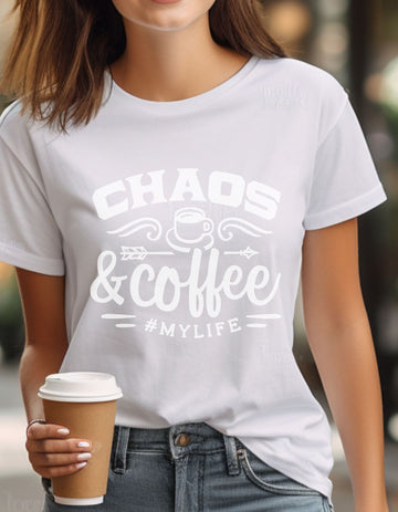 Chaos & Coffee Graphic Tee