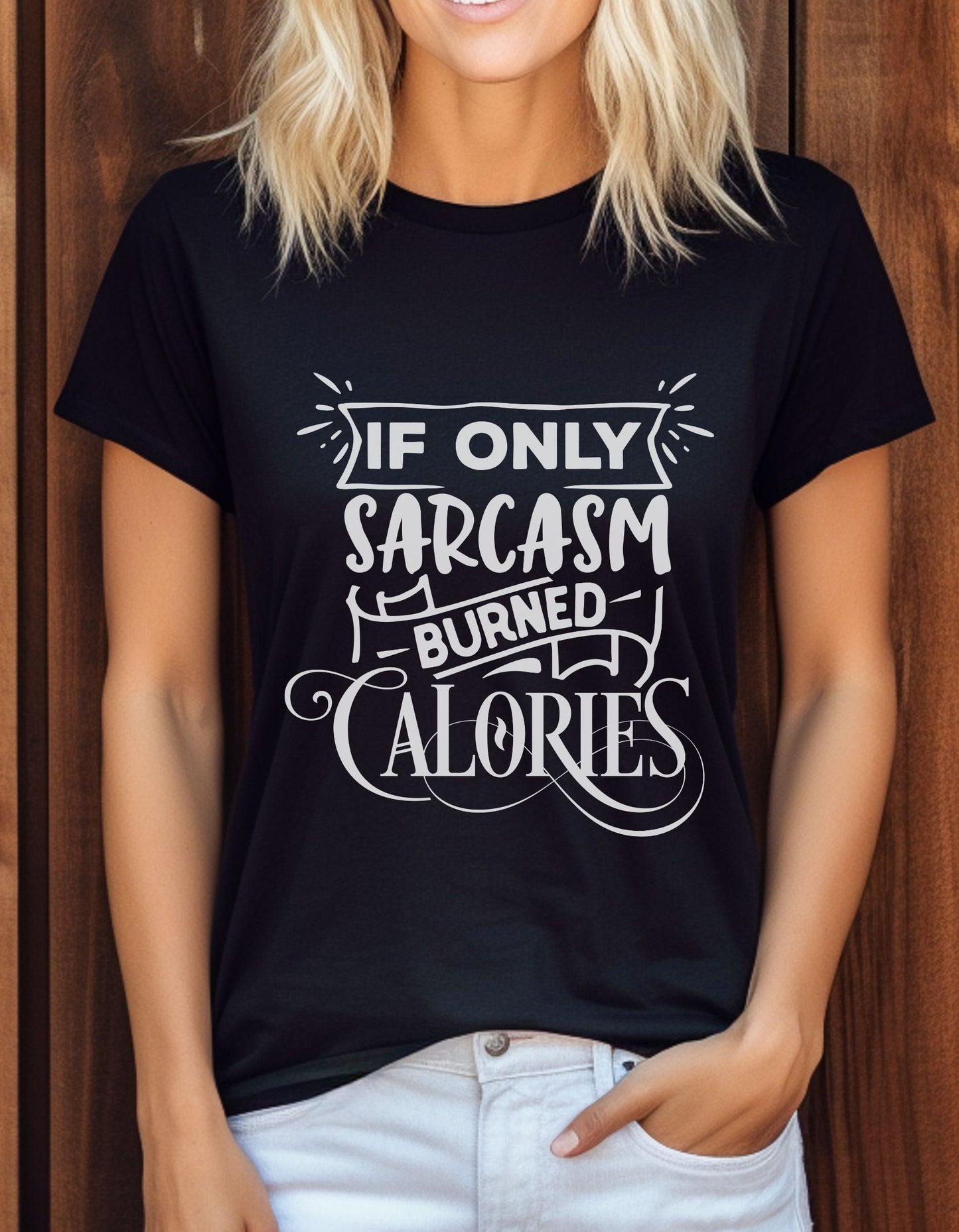 Sarcasm Burned Calories Tee