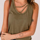 Hollow-Out Tank Top