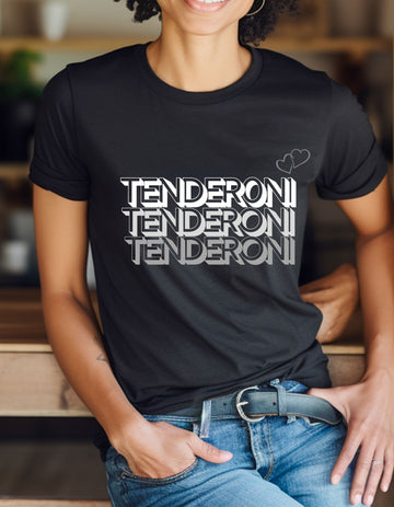 Tenderoni Tee – Retro Pop Culture Graphic T-Shirt