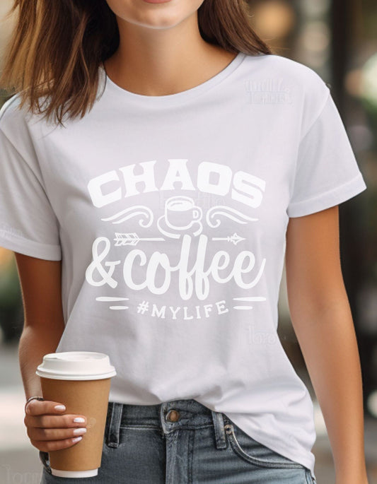 Chaos & Coffee Graphic Tee