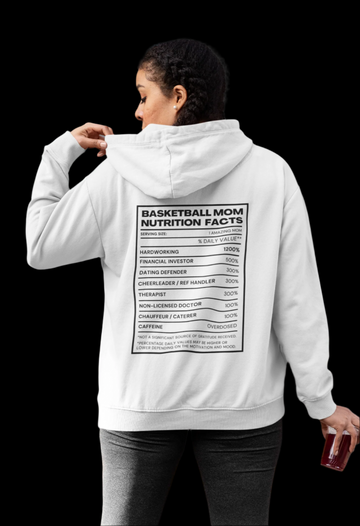 Basketball Mom Facts Hoodie