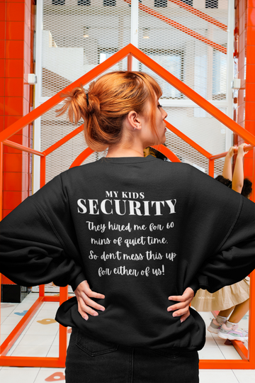 Kids Security Crew Neck Pullover