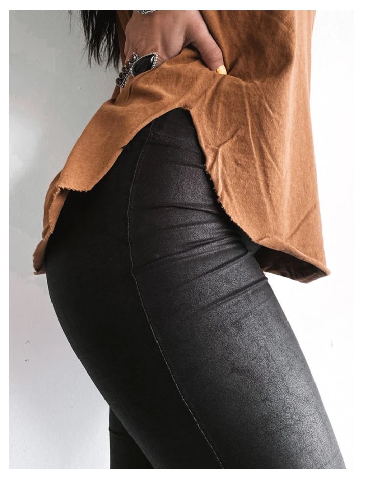Look for Something Positive Side Slit Tee